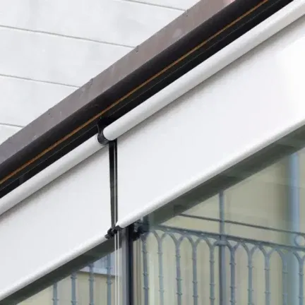 Bandalux estor exterior opaco blanco